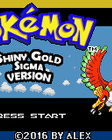 Pokemon Shiny Gold Sigma Pokemon Fan Game Wiki Fandom