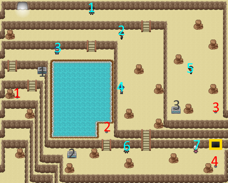 Wheres riolu in the cave map - Pokemon Vortex Answers for PC