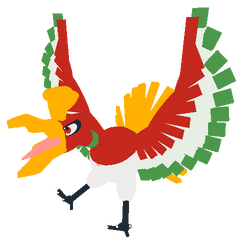 How to Draw Ho-Oh from Pokemon (Pokemon) Step by Step