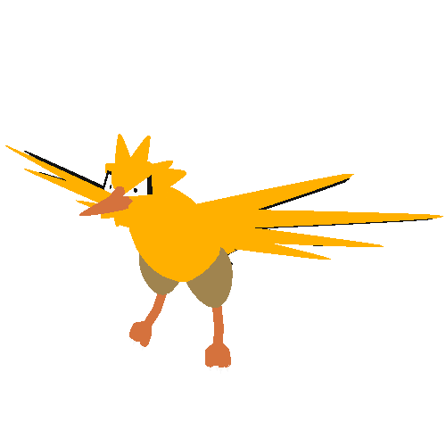 Zapdos, Shiny pokemon Wiki