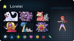 Lorelei | Pokemon Gaming Wiki | Fandom Lorelei | Pokemon Gaming Wiki | Fandom