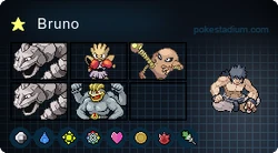 Bruno | Pokemon Gaming Wiki | Fandom