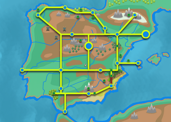 Mapa ruta murciana