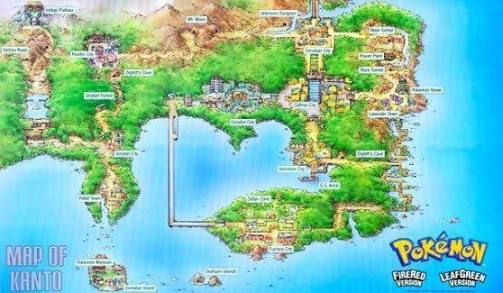 Kanto, Pokemon Legend Wiki