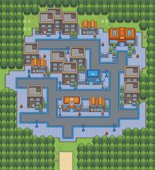 Merydian City | Pokemon Light |