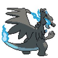 Pokemon Fusion Sprite: Fan Requests #32: Mega Charizard X + Mega