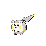 Togedemaru Pokemon Pixel Art Pattern