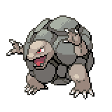 Golem - #076 -  Pokédex