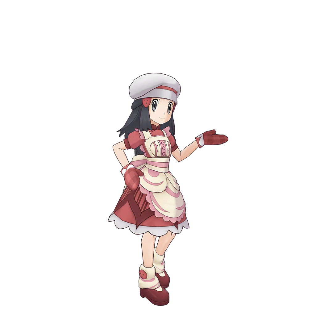 Pokémon Masters EX - Dawn (Palentine's 2021) and Alcremie EX Minecraft Skin