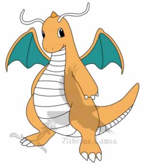 Check out this transparent Pokémon Orange Dragon PNG image