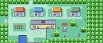 Map of Pallet Town