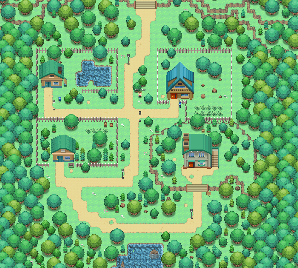 Yellow Walkthrough - Pallet Town