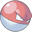 Voltorb & Electrode #100 #101 Candy Planet Pokemon Card