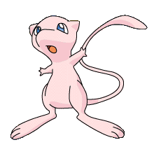 Check out this transparent Pokémon Mew PNG image