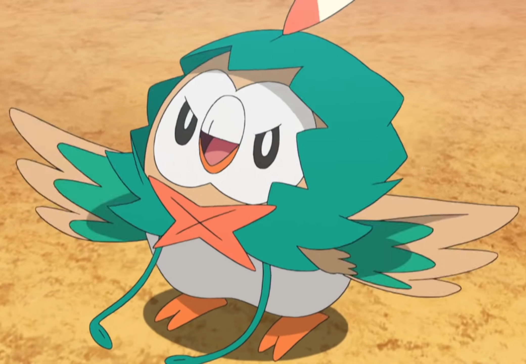 ROWLET ANIME ARTWORK by Tzblacktd on DeviantArt