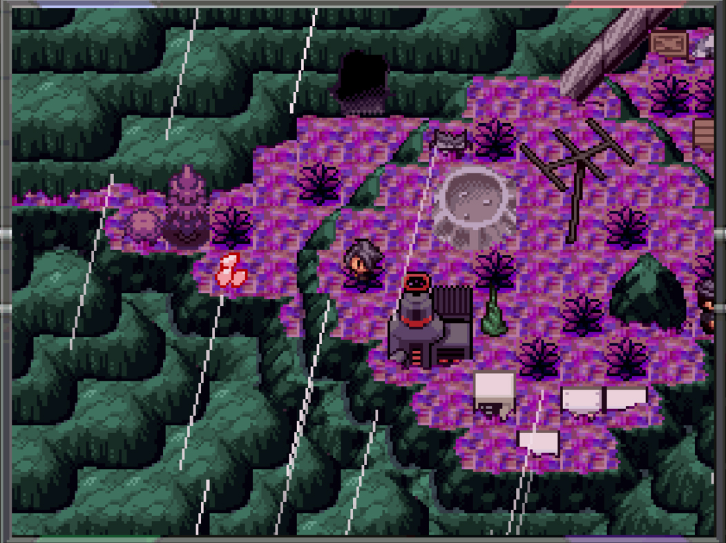 Theory: The reason you can find Basculegion and Ursaluna in the timeless woods is because of the crystal lake made by Terapagos. Like the Past and Future Pokemon, they were brought from