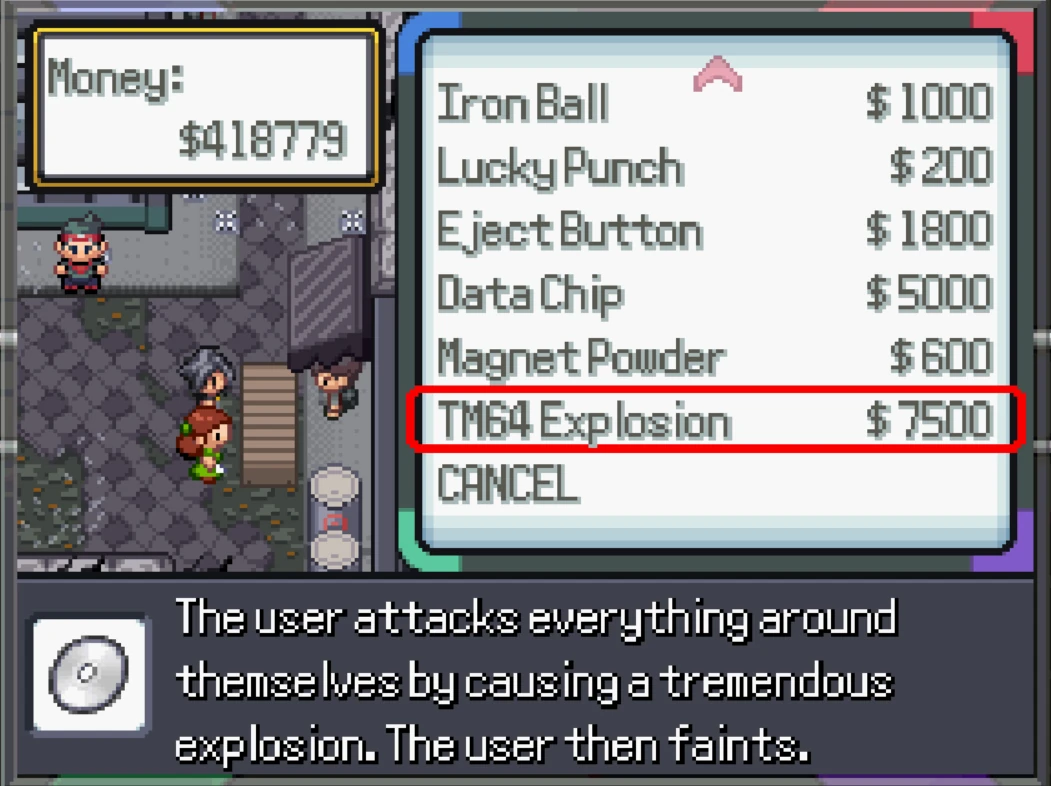 TM64 Explosion Pokemon Reborn Wikia Fandom