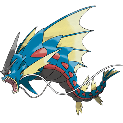 Todo Dia um Pokémon Diferente on X: 130-🇧🇷Gyarados 🇯🇵Gyarados Nome  Sugerido no Brasil:Boitatão Região:Kanto Tipo:🔵Água,🔵Voador Altura: 6.5 m  Peso: 235.0 kg  / X