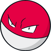 POKEMON POKEDEX Sticker EF #100-101 VOLTORB / ELECTRODE Edition PERU 2022