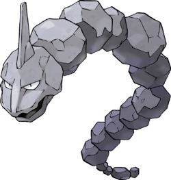 In-Progress Pokemon Evolutions — #095.5 - Onix are excellent burrowers,  capable of