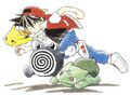 Red and his Pokémon from Vol.1