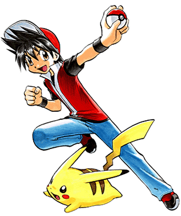 Pokemon, anime, game, manga, picachu, pokemon red, red, HD phone