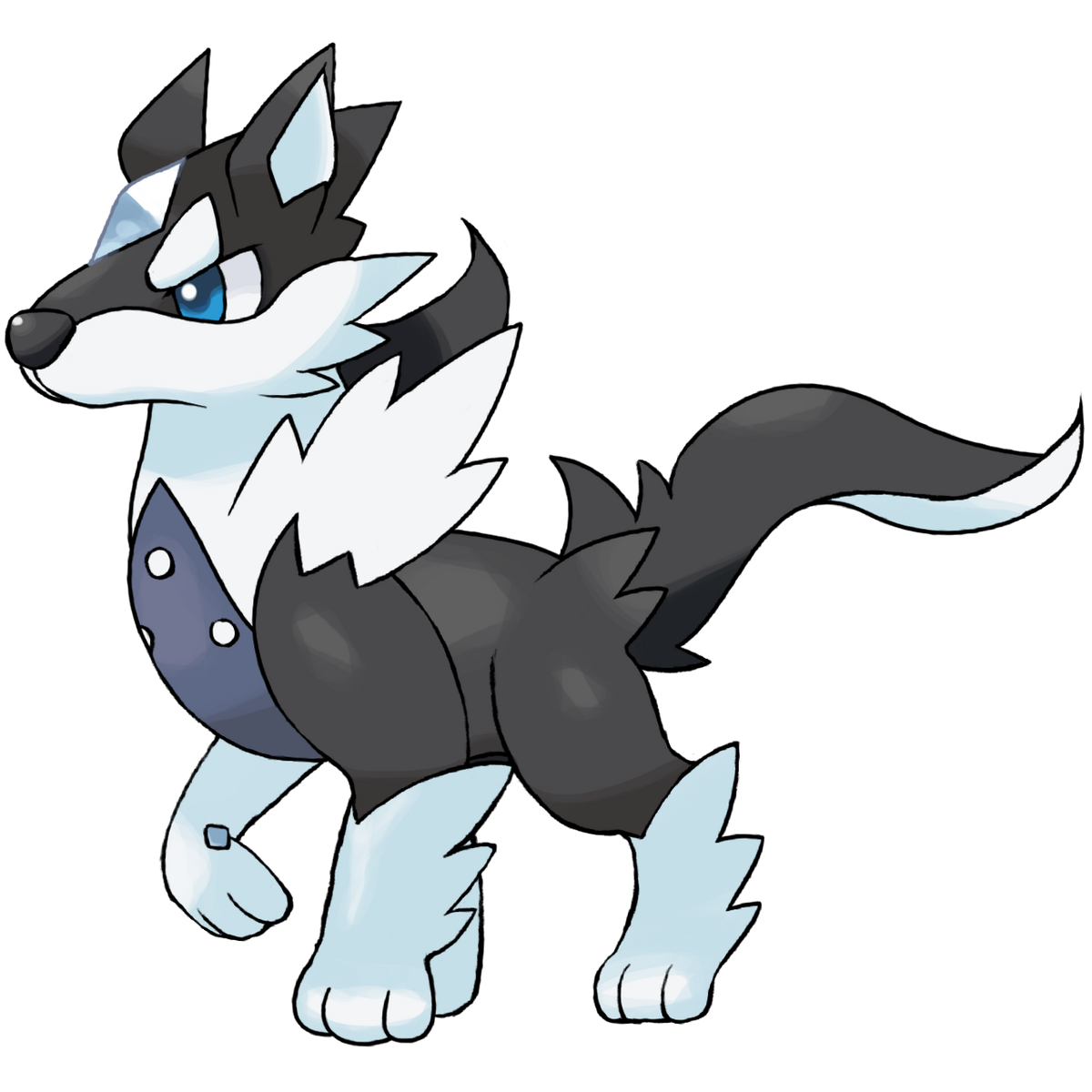 Pokemon Nature wolf