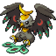 Blakjak's regional variant in Pokémon Procyon & Deneb