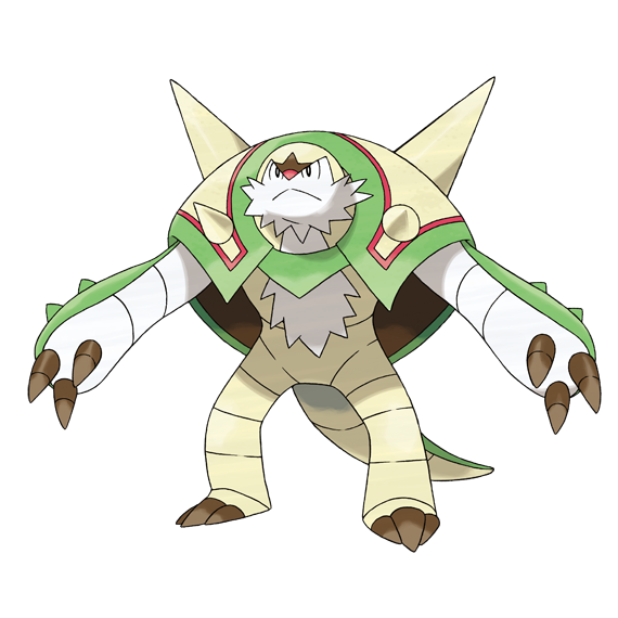 Pokemon X Y: Final Starter Evolutions Revealed! Meet Chesnaught