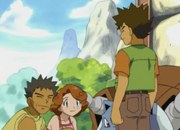 Brock and his parents