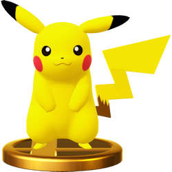 Personnage de collection Nintendo Pikachu Super Smash Bros