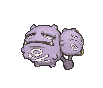Weezing's X and Y/Omega Ruby and Alpha Sapphire sprite