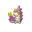 Wurmple's Ruby and Sapphire shiny sprite