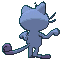 Meowth's Shiny back sprite
