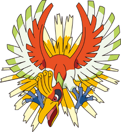 Ho-Oh with rainbow wings : r/pokemon