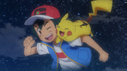 Ash and Pikachu