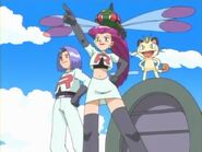 Team Rocket goes to search for another Yanma