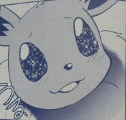 Baby-Doll Eyes being used by Y's Eevee.