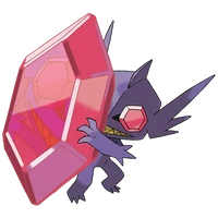 0302MSableye.png (2.54 MB) #0302M Mega Sableye Dark Ghost