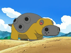 Hippowdon in the anime.