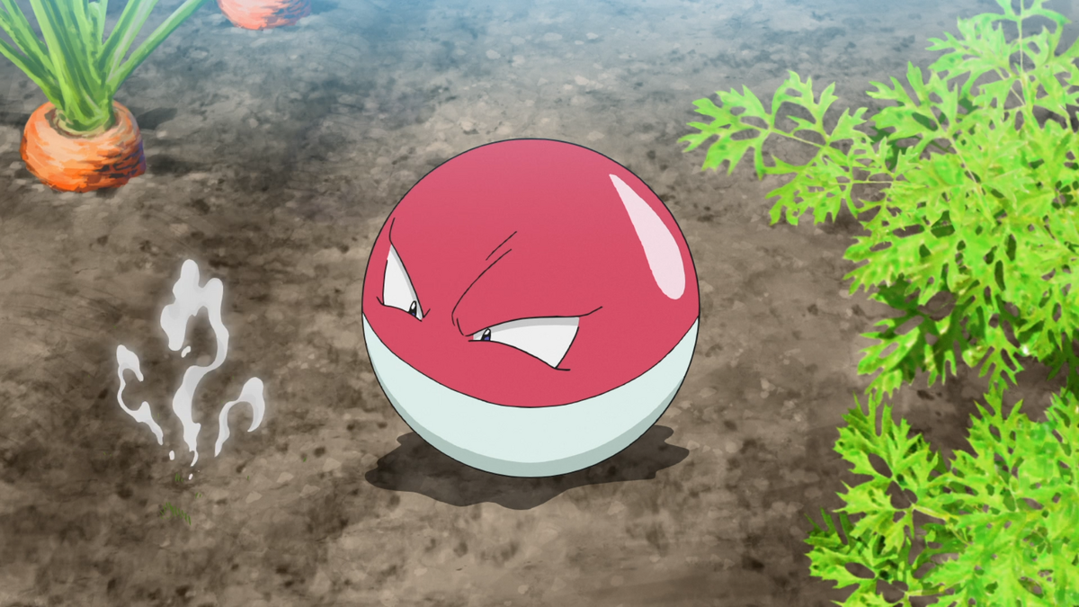 Dr. Lava on X: Voltorb Origins: Voltorb is based on Tsukumogami from  Japanese folklore -- tools that have come to life and become self-aware on  their 100th birthday. This is why Voltorb's