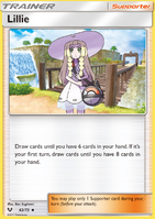 Lillie in Shining Legends (TCG)