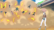 Ilima's Eevee defeats the grunts