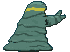 Grimer's Shiny back sprite