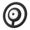 0201Unown O Pokémon HOME