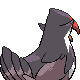 Staraptor's Generation IV back sprite