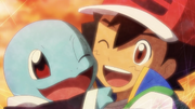 Ash and Squirtle