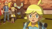 Clemont decides to go to Lumiose City alone to train for his upcoming battle with Ash.