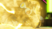 Wild Charge performed by Clemont's Luxray.