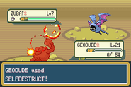 Self-Destruct depicted in Generation III